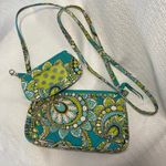 Vera Bradley Peacock pattern Crossbody Bag & Wallet 2-piece Photo 0