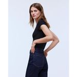 Madewell NWT  Crewneck Thong Bodysuit - Size Small Photo 2