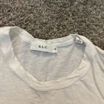 ALC Frank A.L.C. Kati Ruched Puff Sleeve T-Shirt Photo 4
