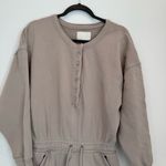 Citizens of Humanity  LouLou Fleece Romper Size M in Feather‎ Z233-31 Photo 4