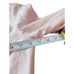 VTG Dressbarn Silk Linen Light Pink Delicate Beaded 3/4 Sleeve Blazer Top S NWT Photo 11