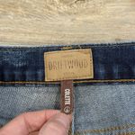 Driftwood  Colette Skinny Jeans Women’s 27 Floral Embroidered Scalloped Ankle Photo 4