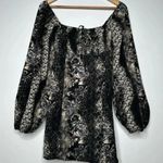 Urban Outfitters  Vivienne Printed Long Sleeve Mini Dress Size Small Photo 2