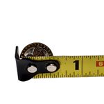 Antique Butterfly Picture Brass Button Small .5" Collectible Brown Photo 2