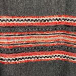 Sag Harbor Vintage Y2K Skirt Long Wool Midi Skirt Size 10 P Gray Red Woven Lined Photo 1