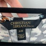 Christian Siriano Multicolor Animal Print Tunic Shift Shirt Dress Black Size M Photo 9