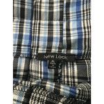 Preppy Pleats Plaid Skirt In Blue And Black School Girl Women's Size XL Vintage. Photo 2