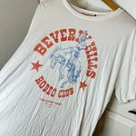 The Laundry Room Revolve  Beverly Hills Rodeo Club Oversized White Tee  Photo 2