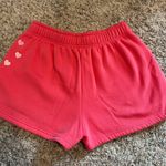 Pink Palm Puff  Sweat Shorts  Photo 1