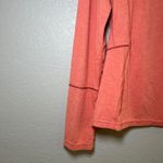 prAna  Coral Heathered Long Sleeve Athletic Top Shirt Women's S hiking gorpcore Photo 1