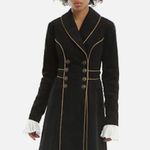 Hot Topic Doctor Who Embroidered TARDIS Corduroy Coat, Sz L Photo 1
