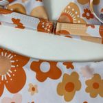 Aurelle Swim X McCall Mitchell White and Orange Floral Bikini Photo 13