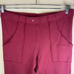 Frank & Eileen  Eamon Triple Fleece Cranberry Size Large Pant Elastic Waistband Photo 2