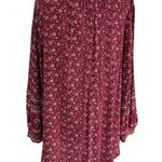 Mason & Belle Mason Belle Pink Rose Floral V-neck Long Sleeve Women's Top Size Large | 3-5 Photo 1