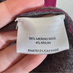 Eileen Fisher  Magenta Pink Wool Double Breasted Jacket Womens M Fall Pea Coat Photo 7