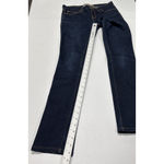 J Brand  The Pencil Leg Jeans Mid Rise Dark Blue Denim Pants Womens Size 24 Photo 9