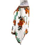 Flying Tomato  Crop Top Large L Top Off Shoulder Floral Boho Photo 3