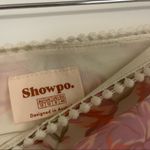 Showpo Final Resort two piece set in cream floral Pink Size 8 Photo 3
