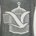 Litographs Short Sleeve Tee Small Maya Angelou I Know Why the Caged Bird Sings Gray Photo 3