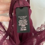 Victoria's Secret Burgundy Camisole S Lace Tulle Strappy Nightgown Teddy 1 Piece Photo 3