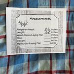 Vineyard Vines  Womens Lightweight Top Blue Plaid 1/4 Button Sz 10 #2401 Photo 9