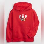 Gap Red Hoodie with Disney Characters SZ L Photo 0