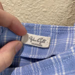 Brandy Melville  John Galt Blue Plaid Colleen Mini Dress Photo 6