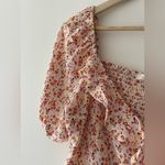 Lush Clothing Lush Ditsy Floral Babydoll Summer Ruffle Top Photo 1