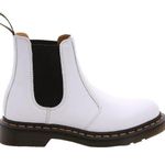 Dr. Martens  2976 Chelsea Boots Women’s Size 9 White Leather Pull-on Street Style Photo 0