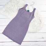 Modcloth ‎ Women's Such a Charmer Sleeveless Dress Size Medium in Purple Plaid Photo 4