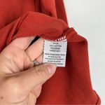 FOCUS Casual Life Mock Neck Long Sleeve Tee Sz L Orange Size L Photo 3