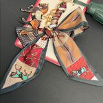 Piper K | Equestrian Motif Bag Charm Hand Painted Horse 🐎 & Tassel Green Photo 3