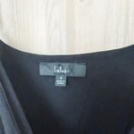 Lulus  Black Spaghetti Strap Twist Front Maxi Dress Size S Photo 3