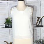 Vintage Beaded Cream Floral Top and Cardigan Set Large Photo 10