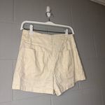 Maeve  by Anthropologie The Colette Linen Blend Cream High-Waisted Shorts Size 28 Photo 6