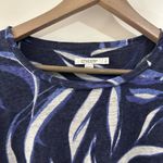  Blue Linen Top Size M US Chicos 1 Photo 1