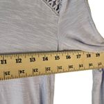 Anthropologie Delletta Women's Size Small Light Blue Blouse Cottage Rayon Light Photo 7