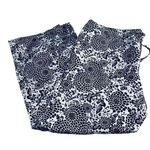 Old Navy  Lounge Pants Black And White Floral Sz L Photo 0