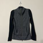 Lululemon jacket size 4, silver hardware, retired style, grey/black Photo 6
