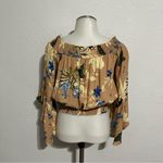 ASTR  The Label Revolve Floral Off the Shoulder Top Size Small Photo 3