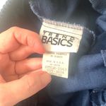 Women’s Size Medium 8/10 Navy Blue Slacks Pull On Pants Trend Basics Size 8 10 Photo 3