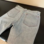 Marithe Francois Girbaud denim jeans and buttondown sleeveless vest SET, sz L/8 Blue Photo 7