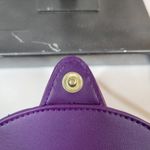 Vintage Dover Crossbody Bag Womens Purple Embossed Animal Print Mirror Purse Photo 5