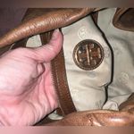 Tory Burch Vintage Brown Leather Shoulder Bag Photo 6