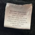 Love by Design Black Ribbed Knit Shawl Collar Cardigan Short Sleeve XL Photo 3