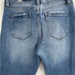 BLANK NYC The Reade Skinny Classique Jeans rayed Blue Distress Fringe Hem Size 28 Photo 8