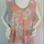 Anthropologie  top by We The Free floral print sz M Photo 0