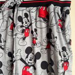 Disney Mickey Mouse Jogger Pajama Pants Size Small Black and Red Photo 5
