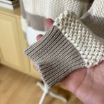 Z SUPPLY Knit Striped Putty Broadbeach Stripe Sweater tan Size Extra‎ Small White Photo 1