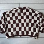 Pinkblush  Checkered Cardigan Sweater Photo 2